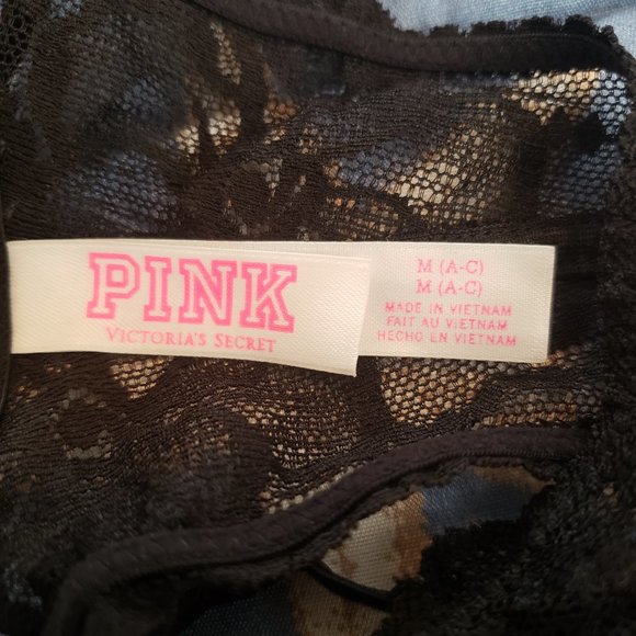 Pink Victoria's Secret Lace Bralette - Picture 4 of 5
